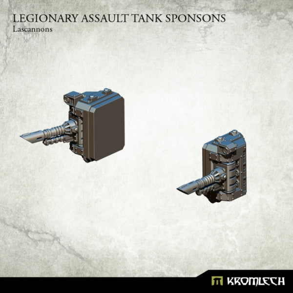 Kromlech Legionary Assault Tank Sponsons: Lascannons