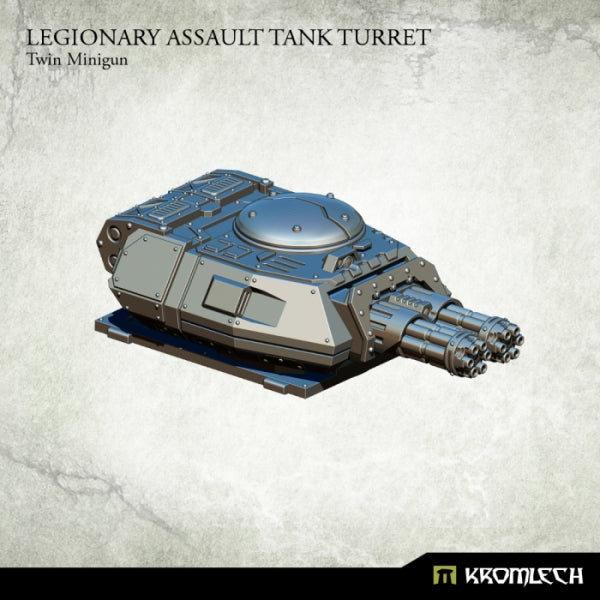 Kromlech Legionary Assault Tank Turret: Twin Minigun