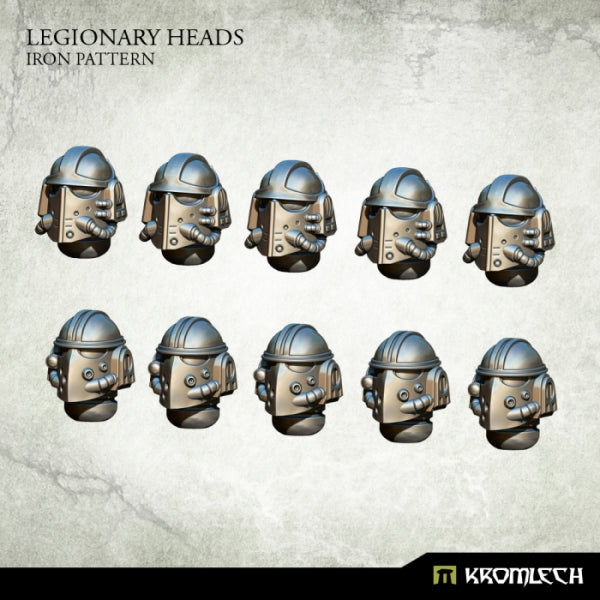 Kromlech Legionary Heads: Iron Pattern (10)