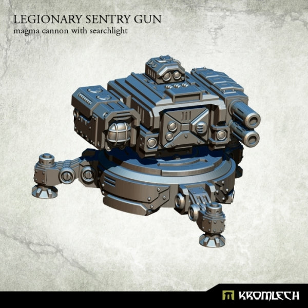 Kromlech Legionary Sentry Gun: Magma Cannon With Searchlight