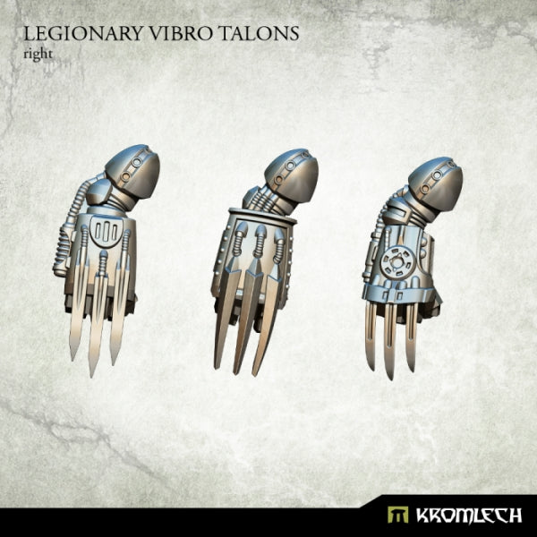 Kromlech Legionary Vibro Talons Right Arms (3)