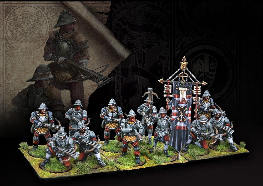 Conquest Hundred Kingdoms Mercenary Crossbowmen