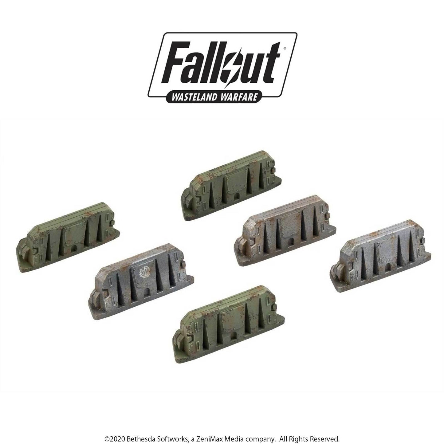 Fallout Wasteland Warfare Military Barricades