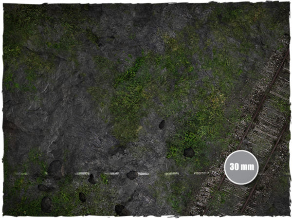 Deep-Cut Studio Game Mat - Miners Guild Ball Pitch