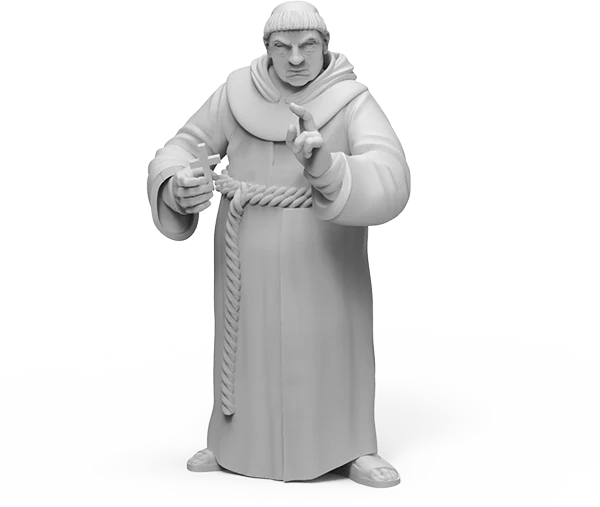 Blood & Plunder Priest Model