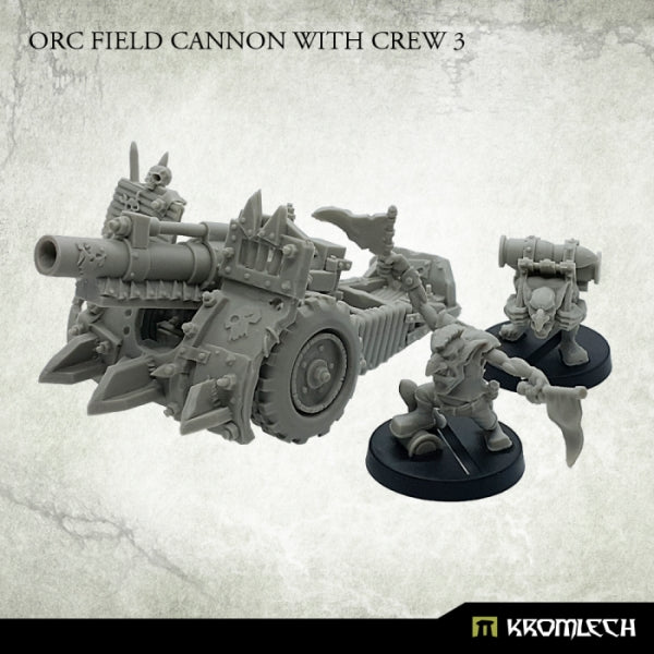 Kromlech Orc Field Cannon With Crew