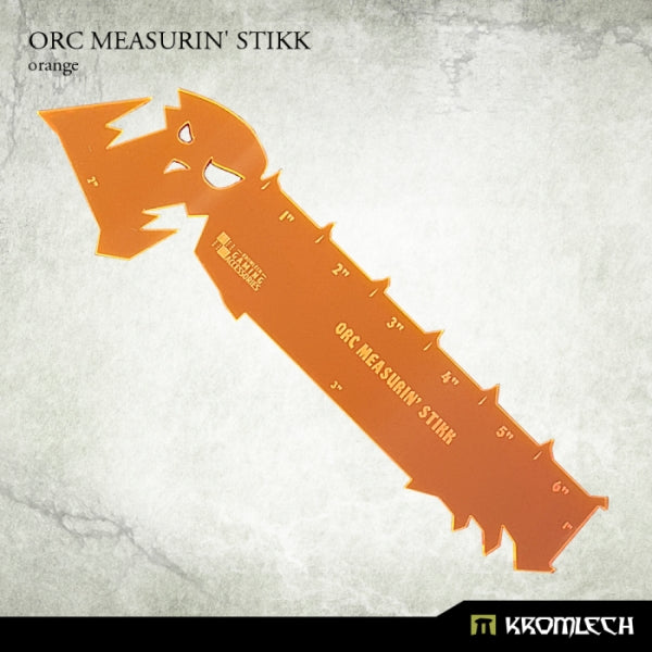 Kromlech Orc Measurin' Stikk Orange