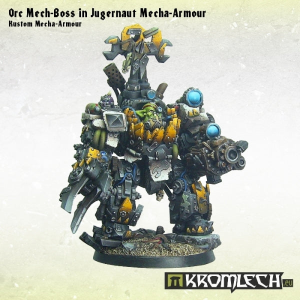 Kromlech Orc Mech-Boss In Kustom Mecha-Armour