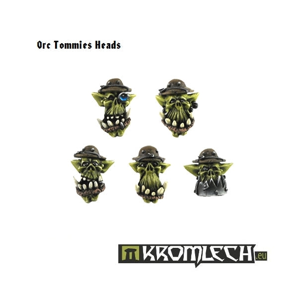Kromlech Orc Tommies Heads (10)