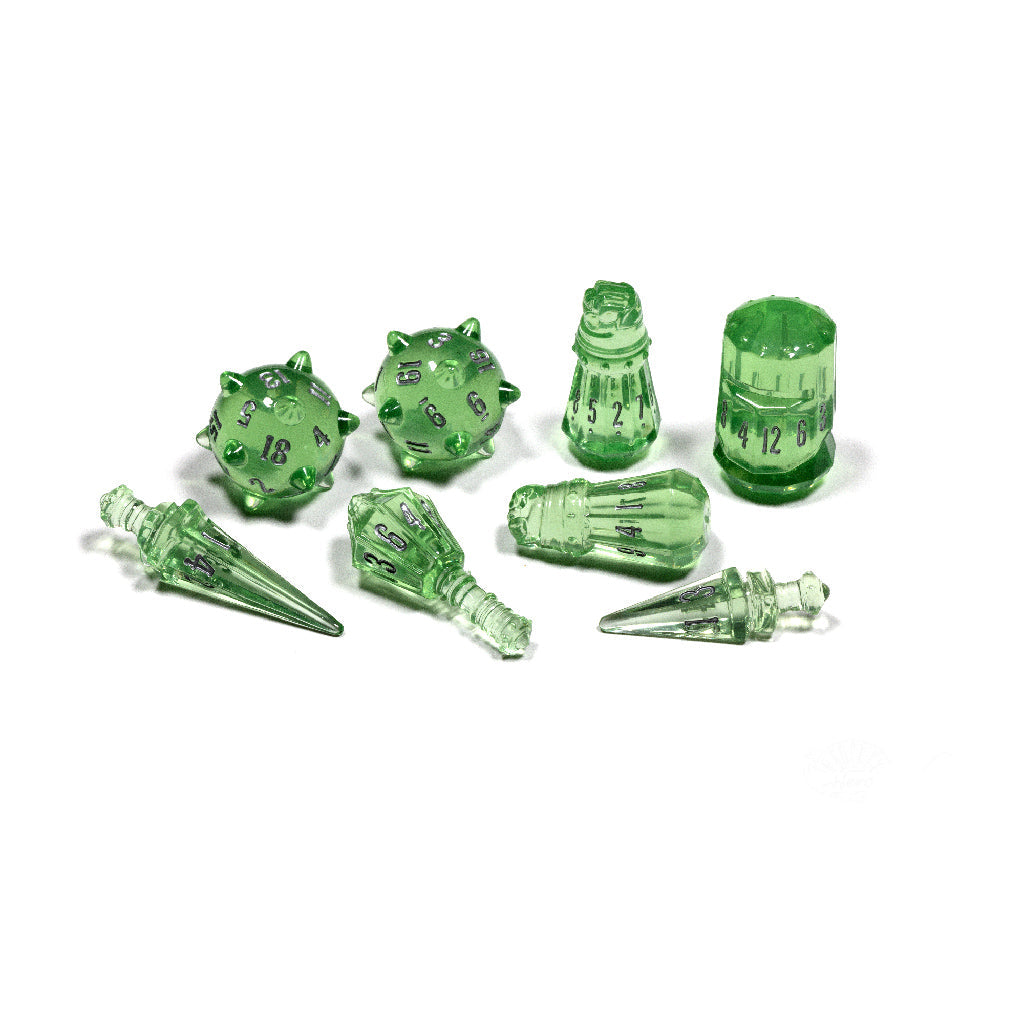 Polyhero Warrior 8 Dice Set Wrath Knight