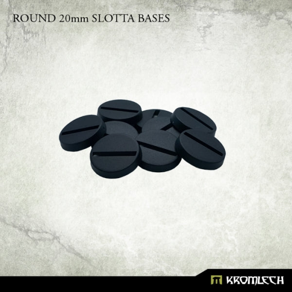 Kromlech Round 20mm Slotta Bases (10)