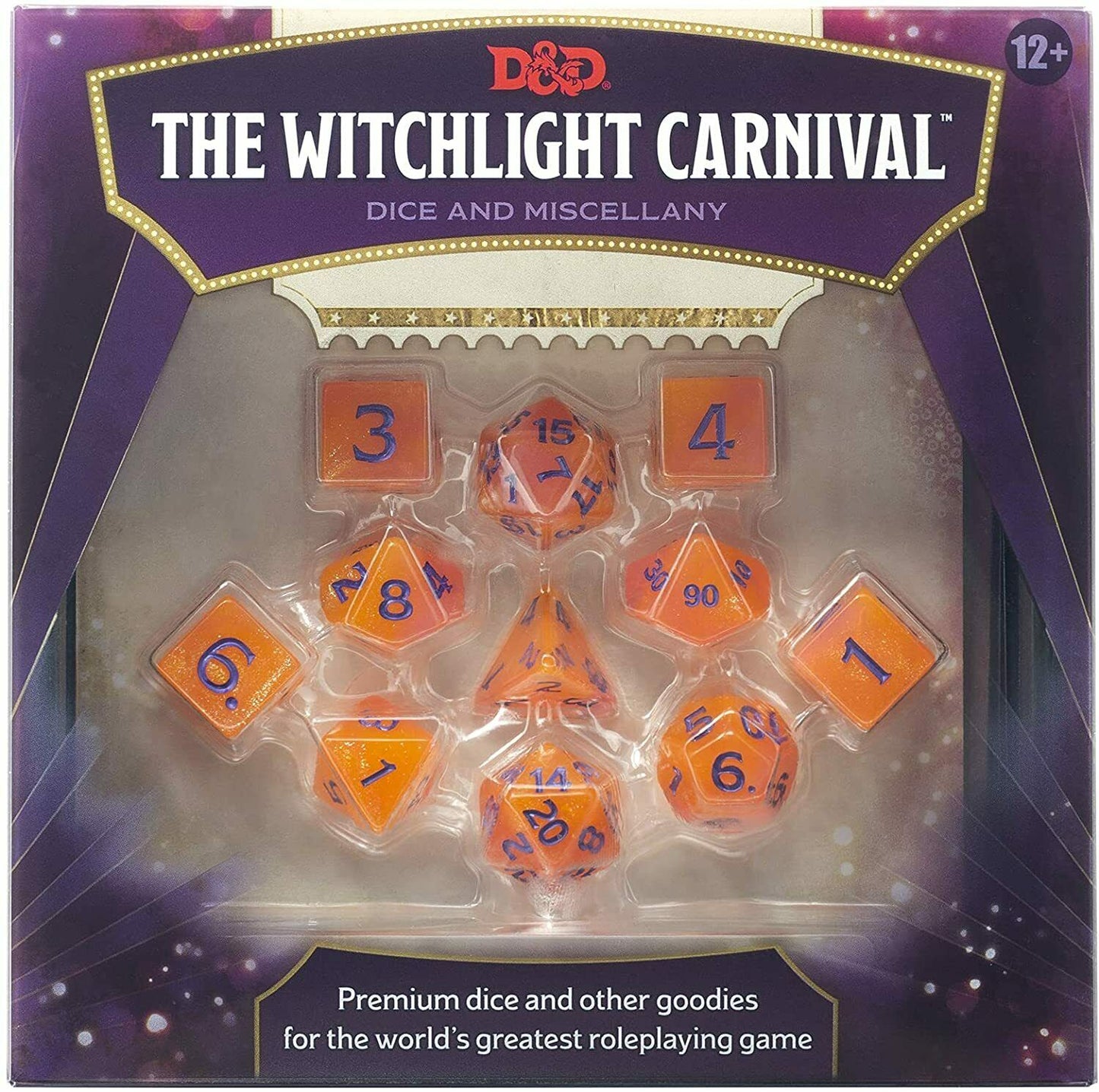 D&D The Witchlight Carnival Dice & Miscellany