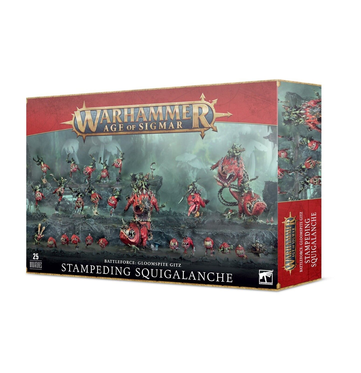 Gloomspite Gitz: Stampeding Squigalanche