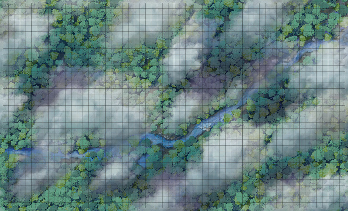 D&D Icons Sky Battle Mat