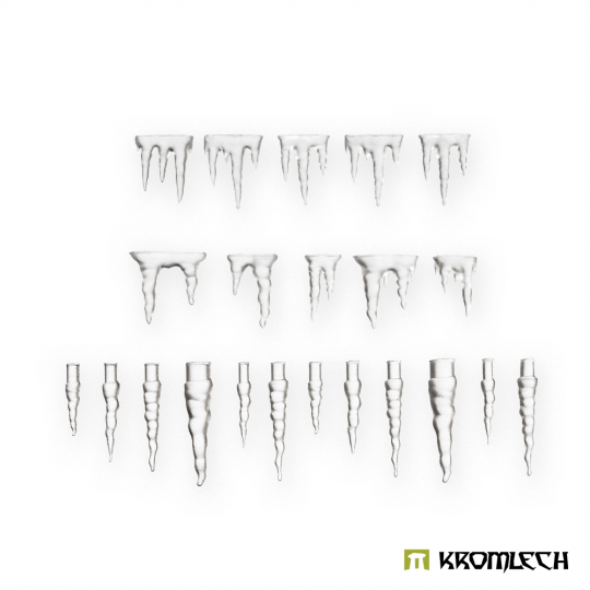 Small Transparent Icicles (22)