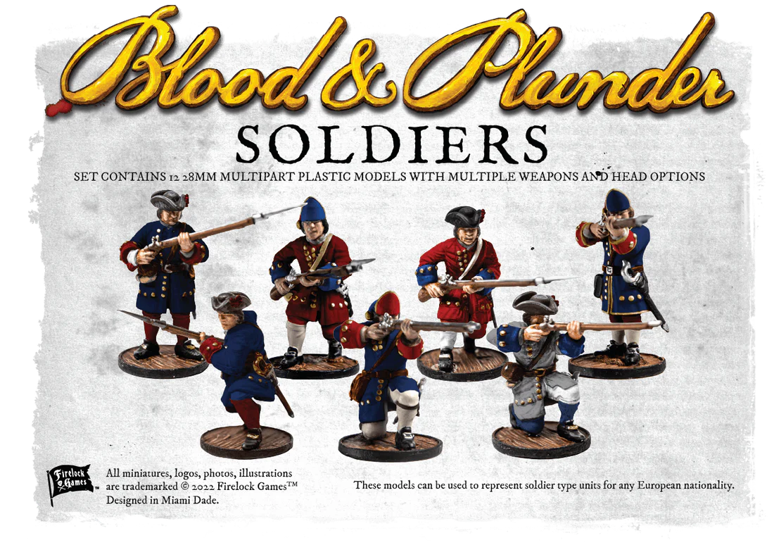 Blood & Plunder Soldiers Unit Box