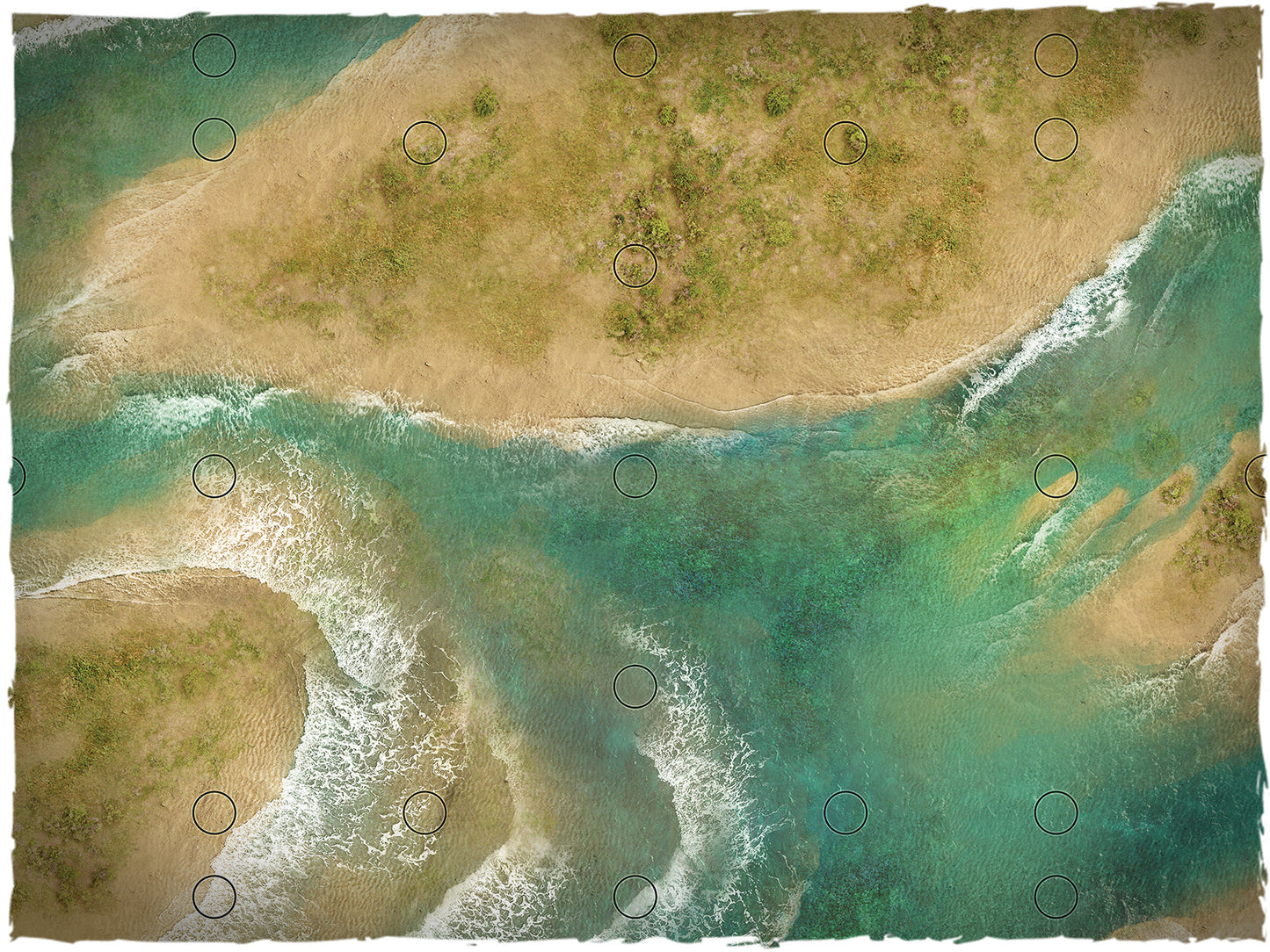 Deep-Cut Studio Game Mat - Shallow Waters