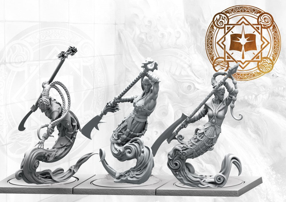 Conquest Sorcerer Kings Steelheart Djinn (with Polearms)