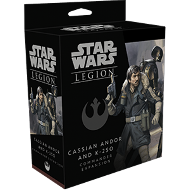 Star Wars Legion: Cassian Andor and K-2SO Commander Expansion