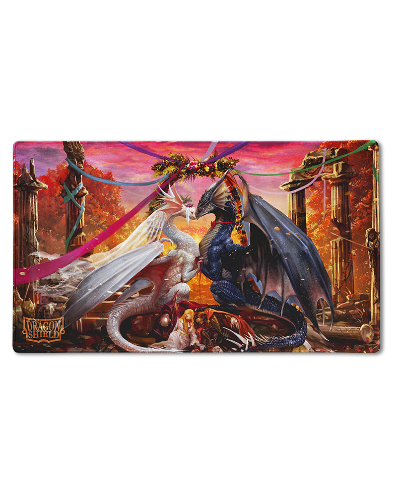 Dragon Shields: Playmat - Valentine Dragons