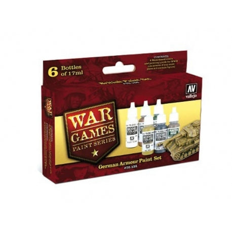 VAL War Games Series - German Armour Paint Set 70.155