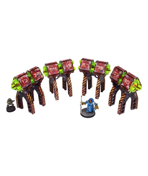 Warhammer 40K Imperial II Capacitors (4)