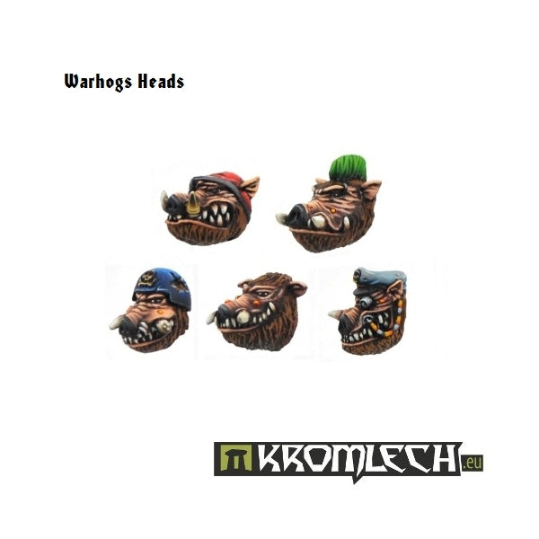 Kromlech Warhogs Heads (10)