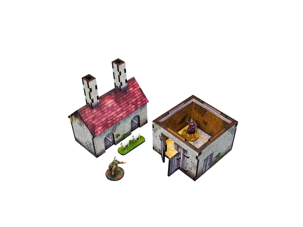 WW2 Normandy Homestead Village Outbuildings