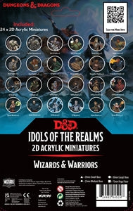 D&D 5E: Idols of the Realms 2D Set - Wizards & Warriors