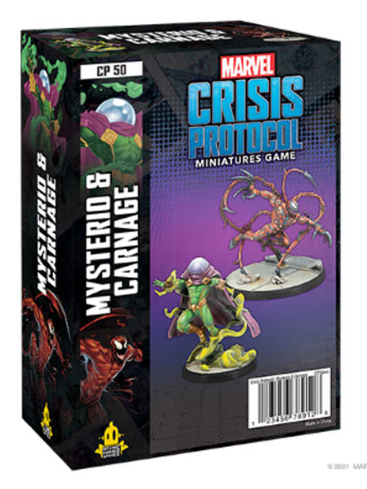 Marvel Crisis Protocol Mysterio & Carnage