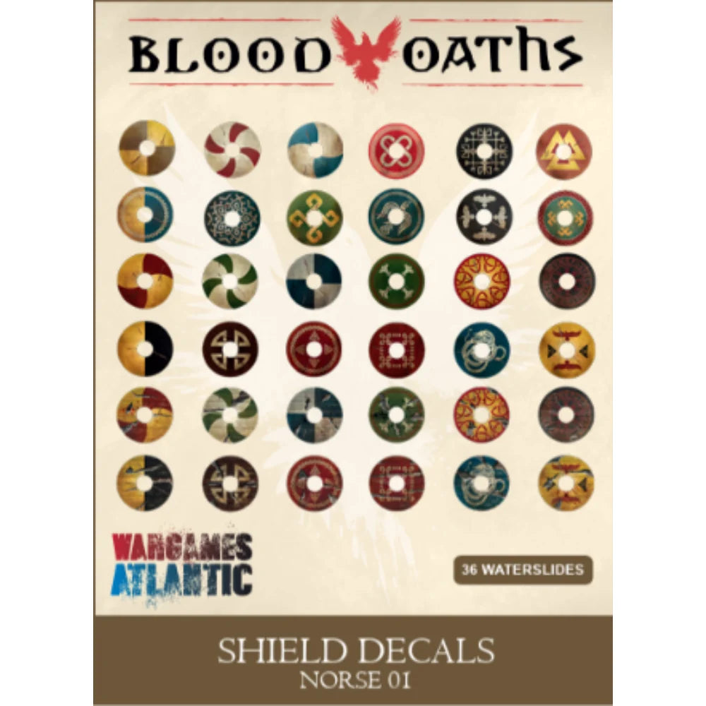Blood Oaths Shield Decals