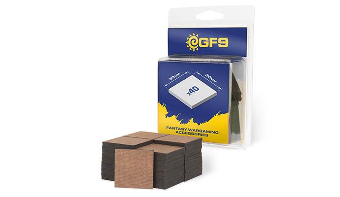 Gale force 9 Square MDF Bases