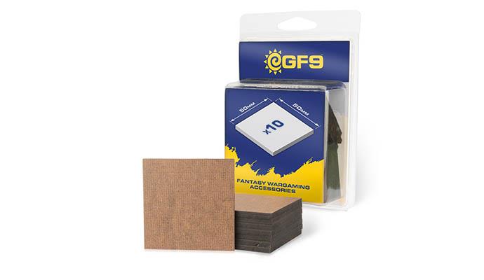 Gale force 9 Square MDF Bases