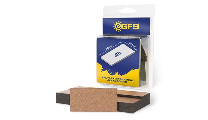 Gale force 9 Square MDF Bases