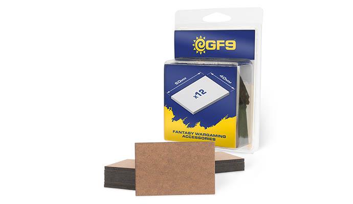 Gale force 9 Square MDF Bases
