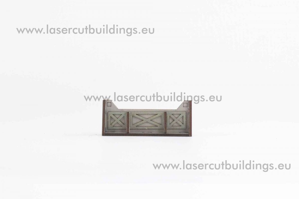 High Barricades - Fortifications I  28mm Pre-Painted