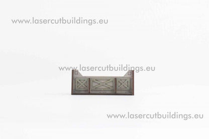 High Barricades - Fortifications I  28mm Pre-Painted