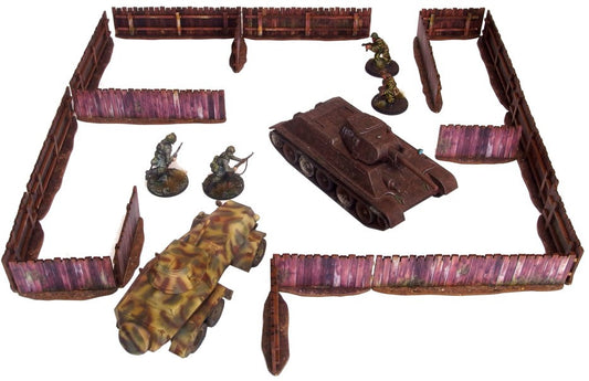 WW2 Ostfront Village Low Fence (18)