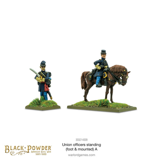 Union Officers Standing (Foot & Mounted) A