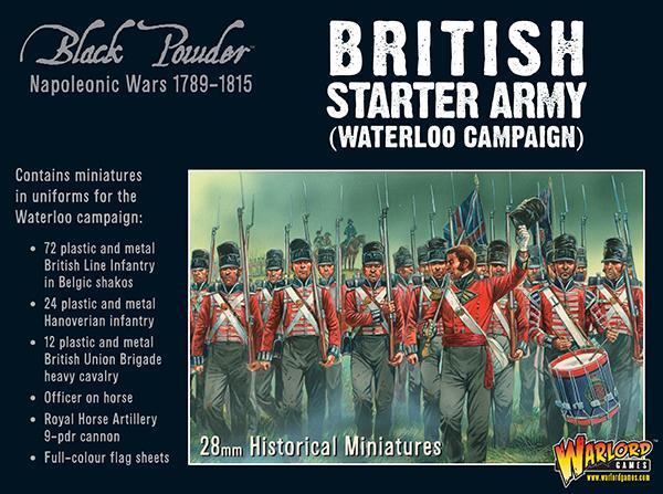 Napoleonic British Starter Army (Waterloo Campaign)