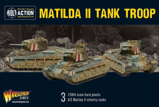 Bolt Action Matilda II Tank Troop