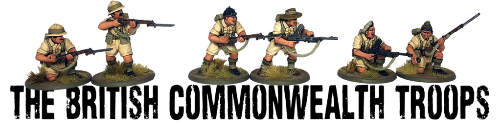 Bolt Action British Commonwealth Infantry