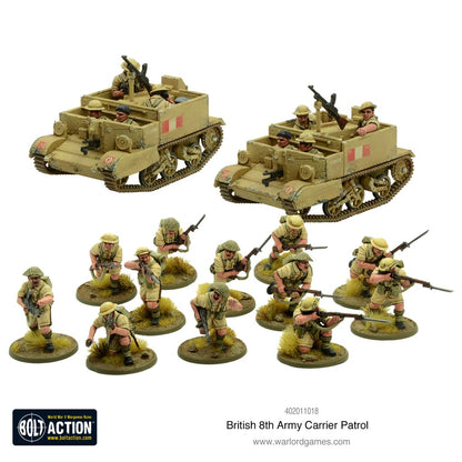 Bolt Action British 8th Army Carrier Patrol
