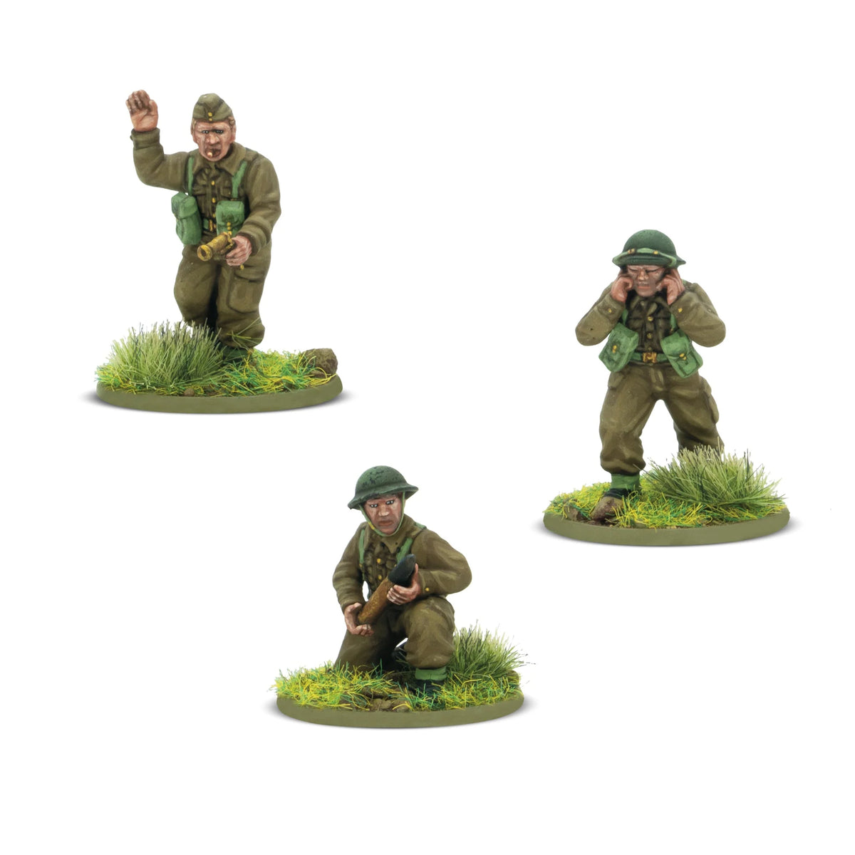 Bolt Action British 6-Pounder Anti-Tank Gun (Plastic)