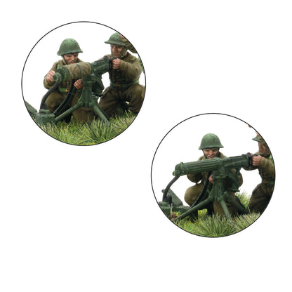 Bolt Action British Heavy Weapons Platoon (Plastic)