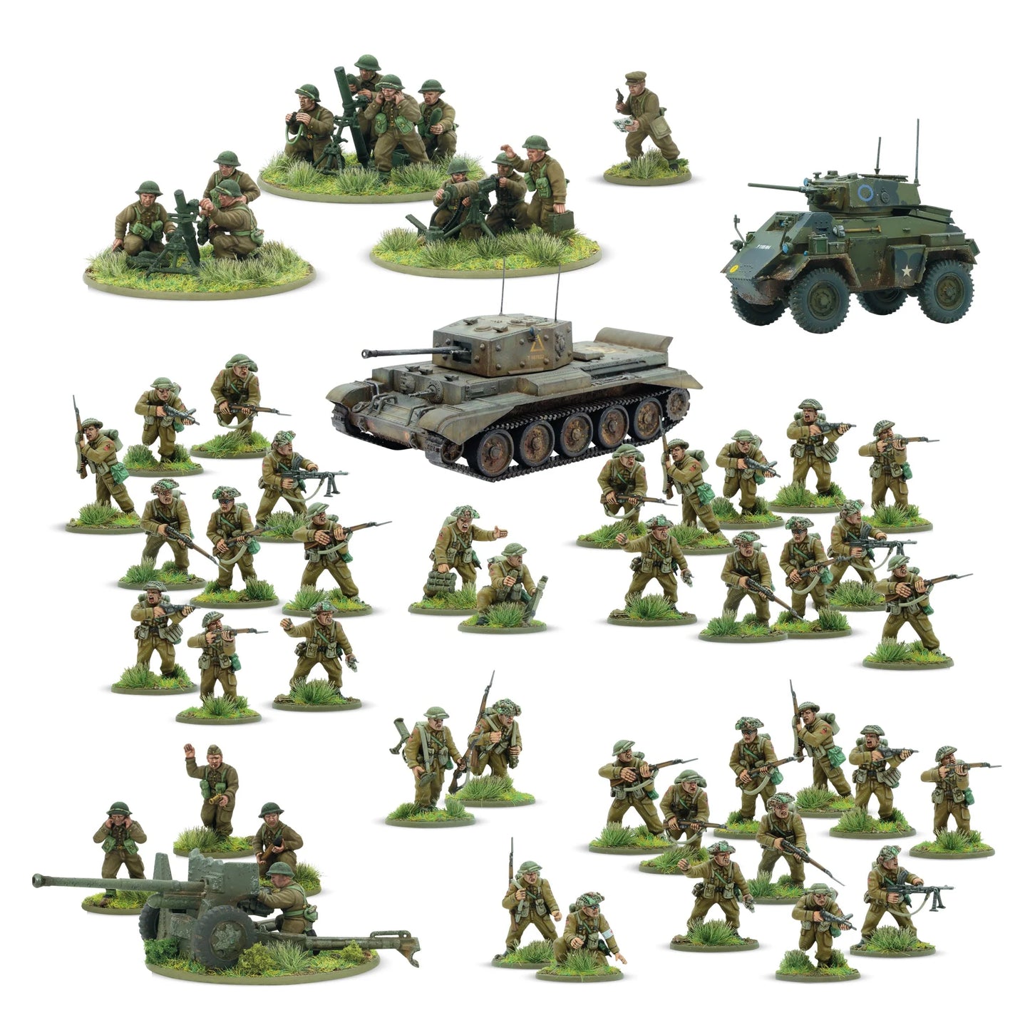 Bolt Action For King & Country British & Canadian Starter Army