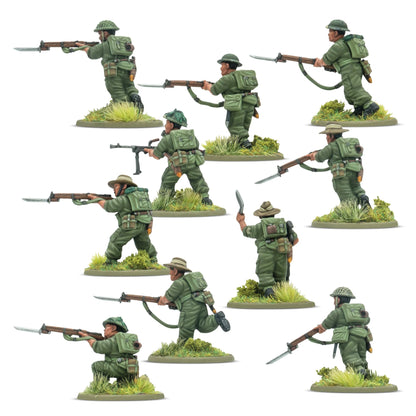 Bolt Action Gurkha Infantry Platoon