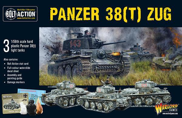 Bolt Action Panzer 38(T) Zug