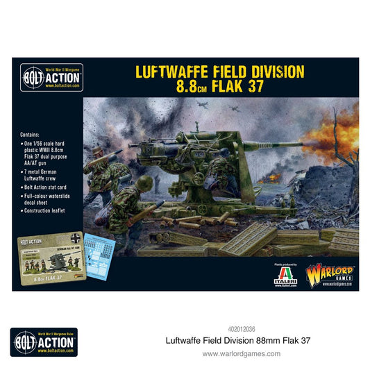 Bolt Action Luftwaffe Field Division 8.8cm Flak 37