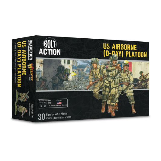 Bolt Action US Airborne (D-Day) Platoon
